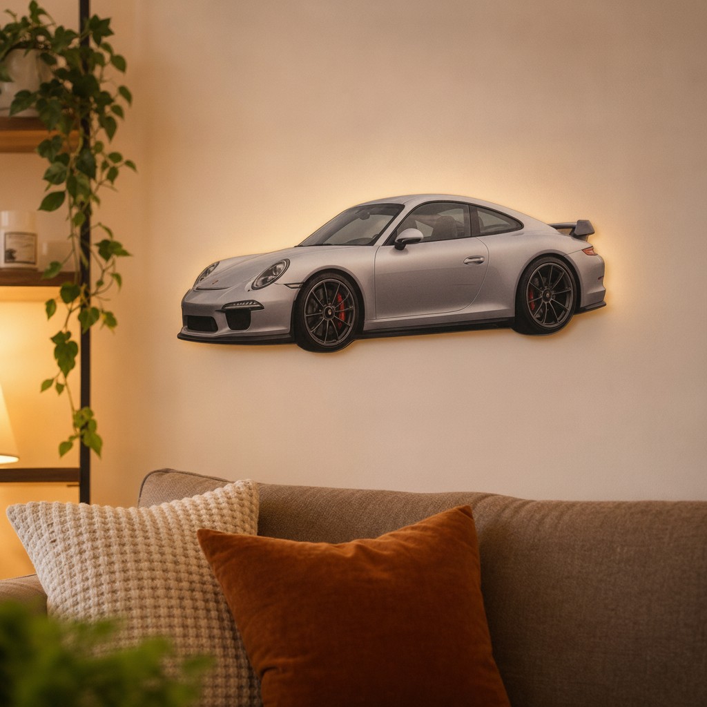 Auto-Liebhaber-Lampe (Kontur-Cut)