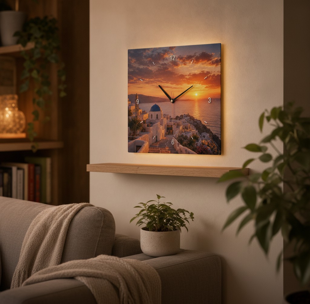 Lieblingsort & Reise-Lampe (Rechteck)
