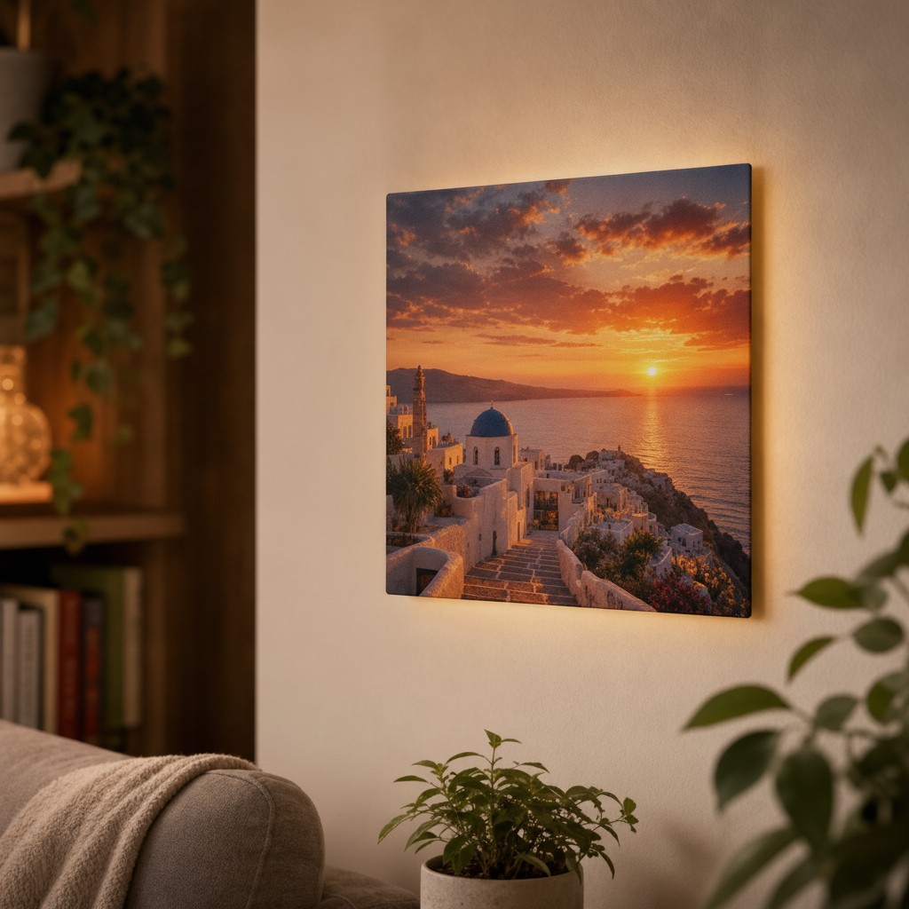 Lieblingsort & Reise-Lampe (Rechteck)